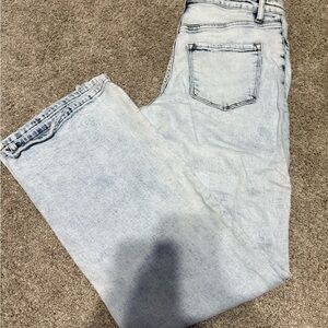 Women's Light Blue Flare Jeans